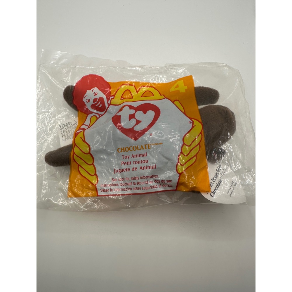 Ty Beanie Babies Teenie Beanie Babies Chocolate The Moose McDonald's Toy 1996